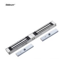 Sebury Factory Sale 280KG(600Lbs) x2 Double Door Swing Electro Magnetic Door Lock with Magnet Door Lock